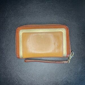 Fossil Wallet w/ Zipper